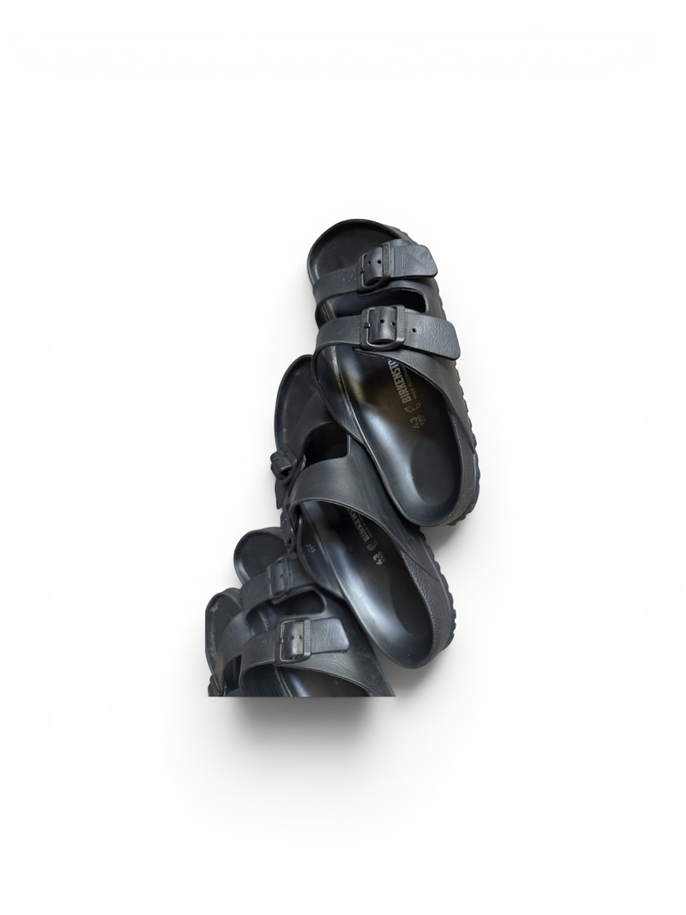 Birkenstock Black Two-Strap Adjustable EVA Sandals- Bundle of two - Picture 4 of 8